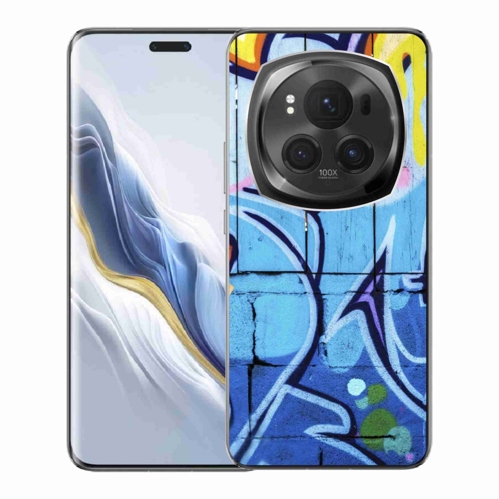 Gélový kryt mmCase na Honor Magic 6 Pro 5G - graffiti