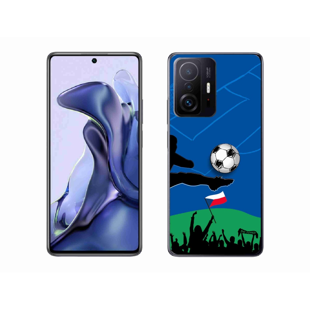 Gélový kryt mmCase na Xiaomi 11T Pro - fanúšikovia futbalu