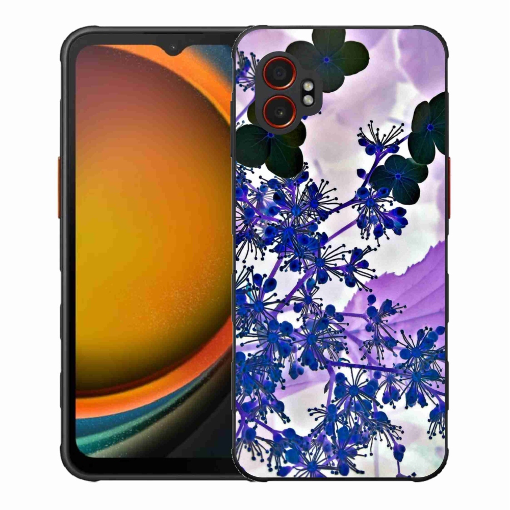 Gélový kryt mmCase na Samsung Galaxy Xcover 7 Pro - kvet hortenzie