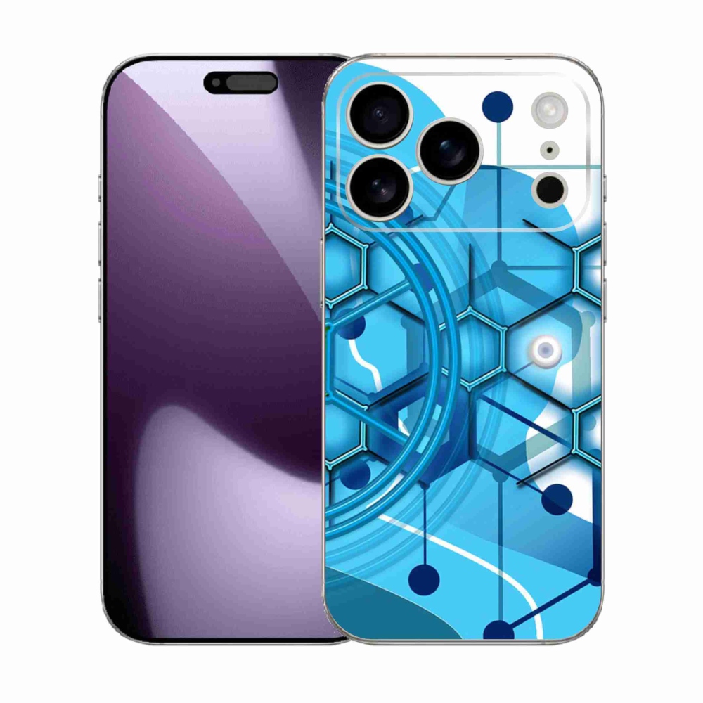 Gélový kryt mmCase na iPhone 17 Pro - abstraktný vzor 2