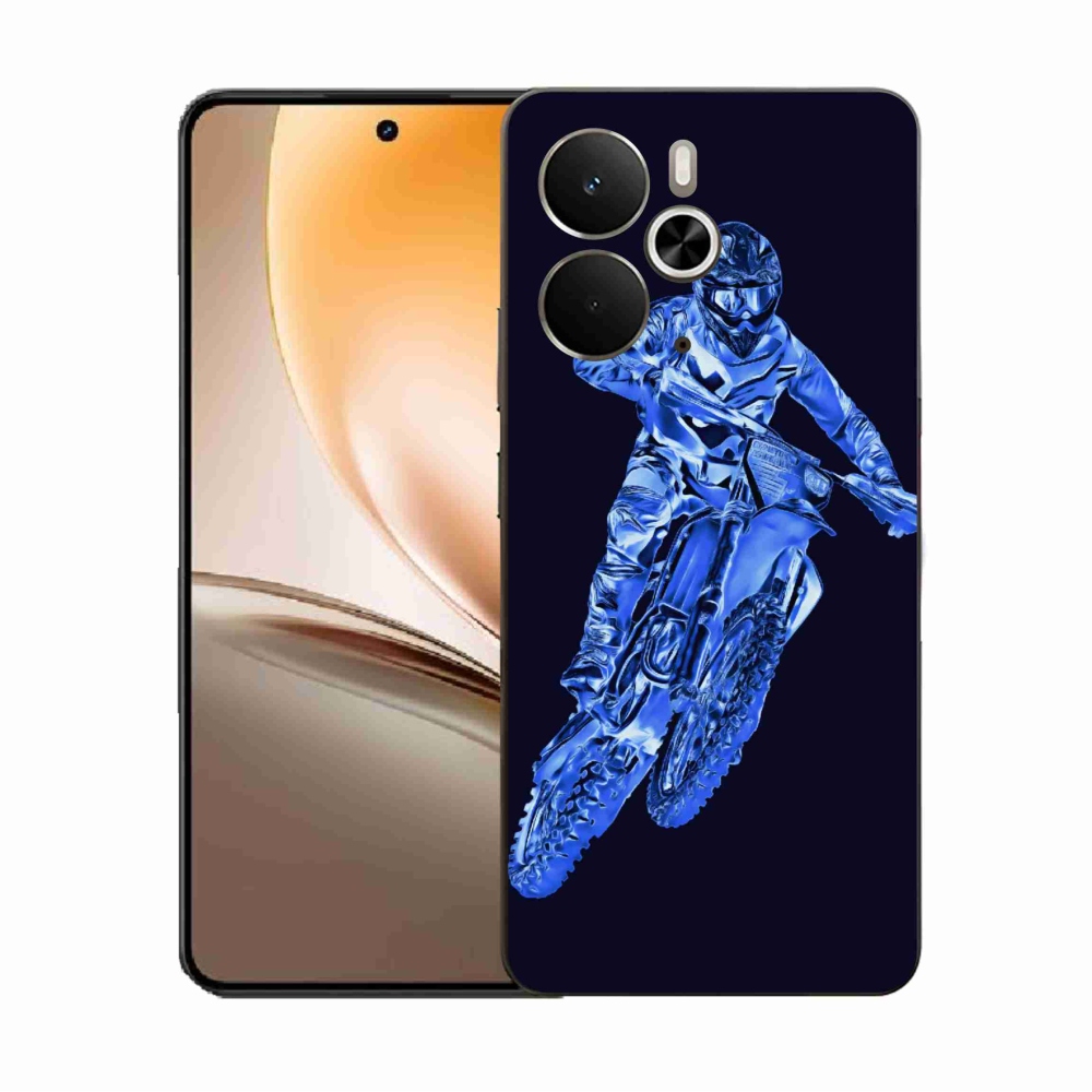 Gélový kryt mmCase na Realme 14 5G - motocross 1