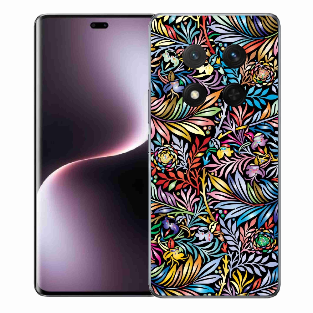 Gélový kryt mmCase na Honor Magic 7 Lite 5G - kvety 5