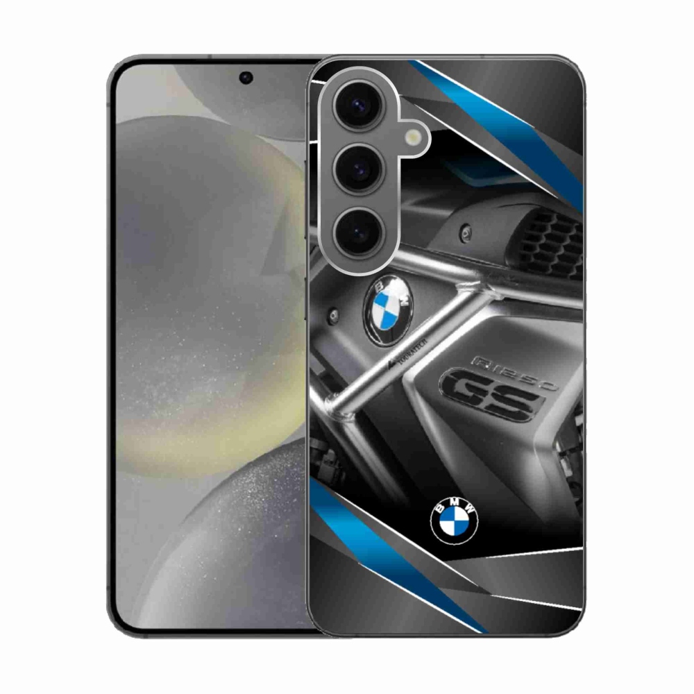 Gélový kryt mmCase na Samsung Galaxy S24 - motorka bmw