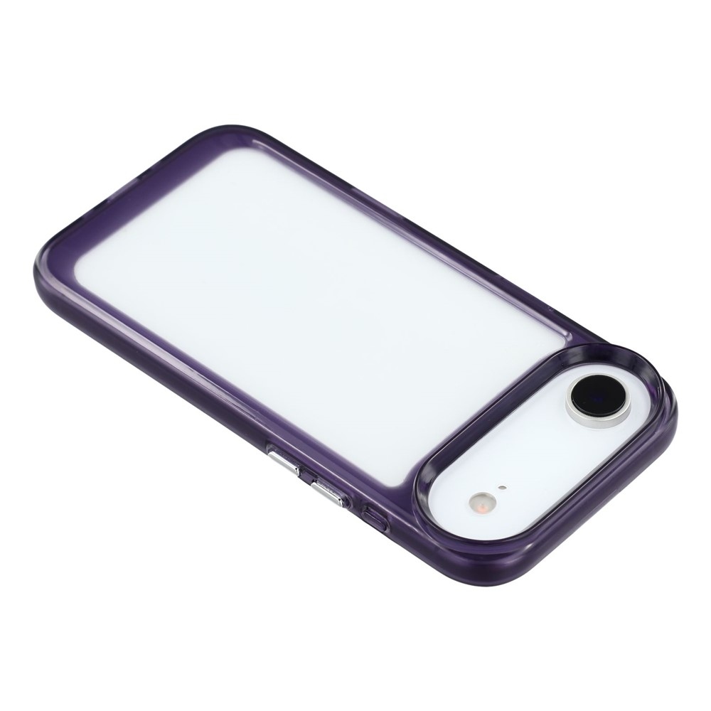 Gélový obal s pevným chrbtom na iPhone 17 Air - fialový
