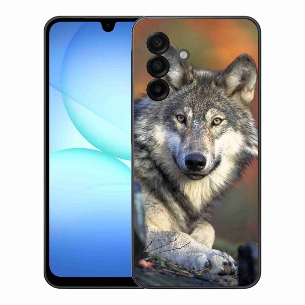 Gélový kryt mmCase na Samsung Galaxy A17 5G - vlk