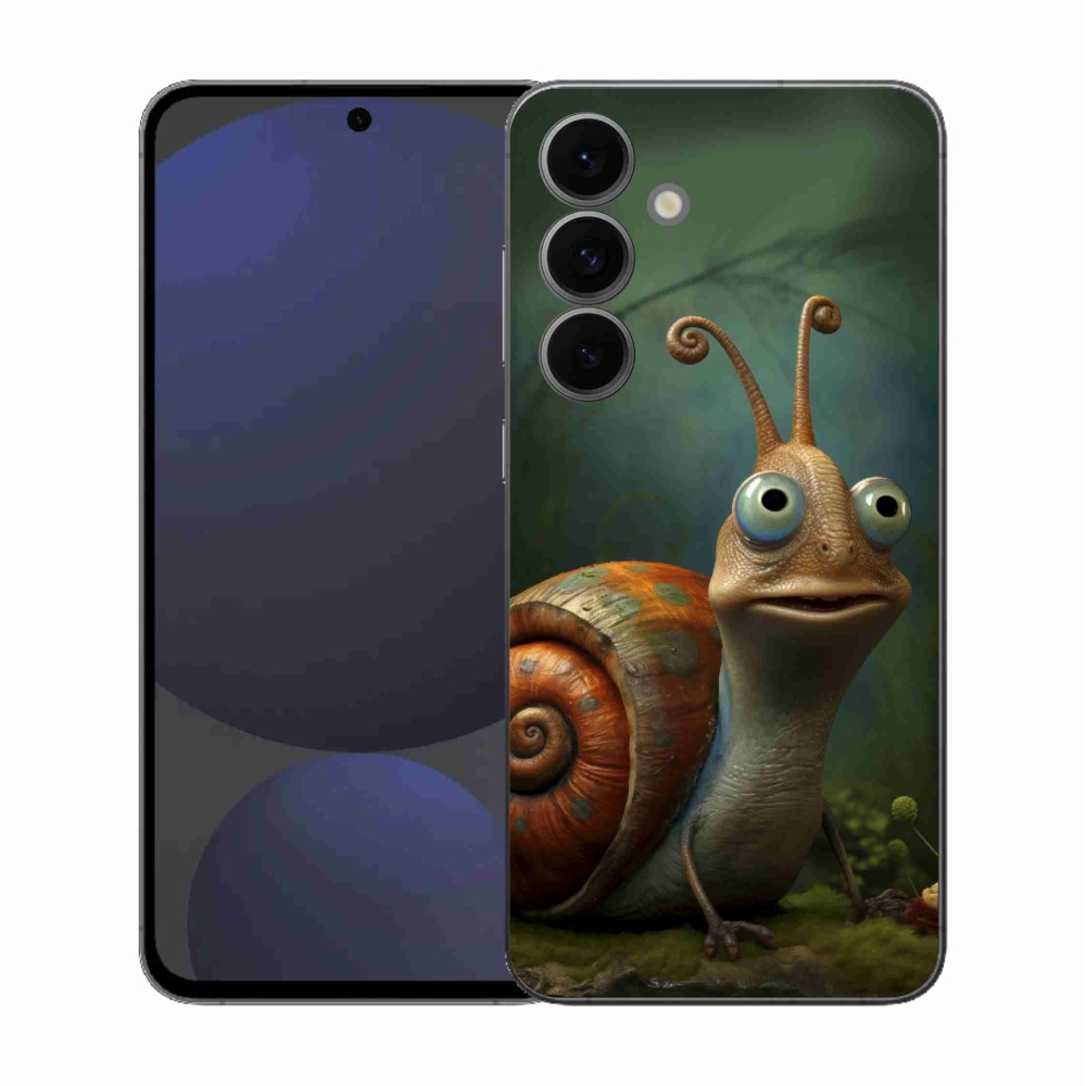 Gélový kryt mmCase na Samsung Galaxy S25 FE - slimák