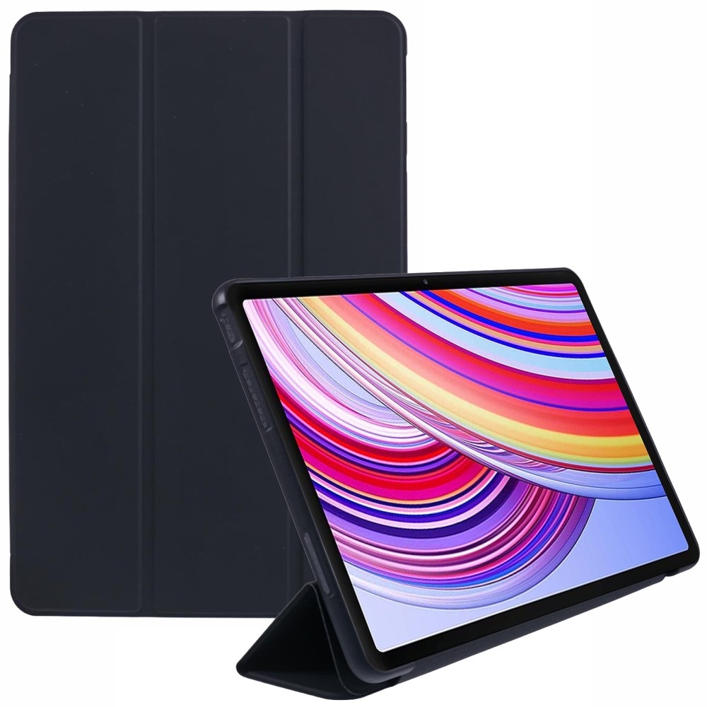 Fold chytré zatváracie púzdro na tablet Xiaomi Redmi Pad Pro 4G/5G - čierne