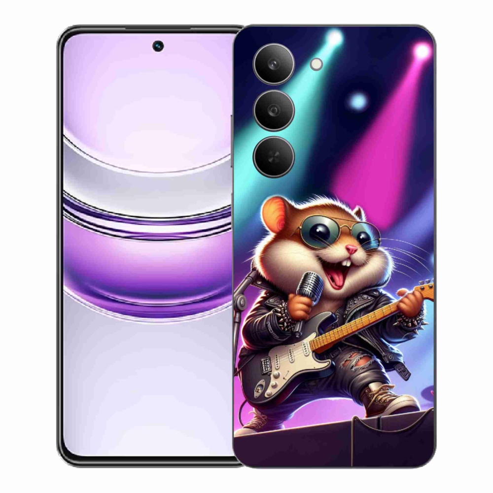 Gélový kryt mmCase na Realme 14x 5G - škrečok rocker