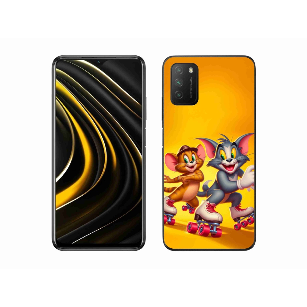 Gélový kryt mmCase na Xiaomi Poco M3 - tom a jerry