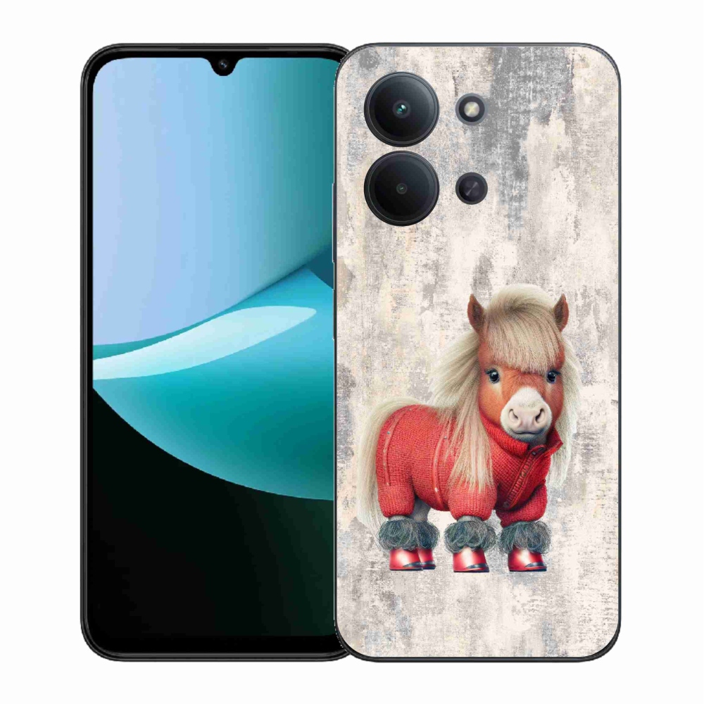 Gélový kryt mmCase na Xiaomi Redmi 15C 4G (171mm)/Poco C85 4G (171mm) - poník vo svetri