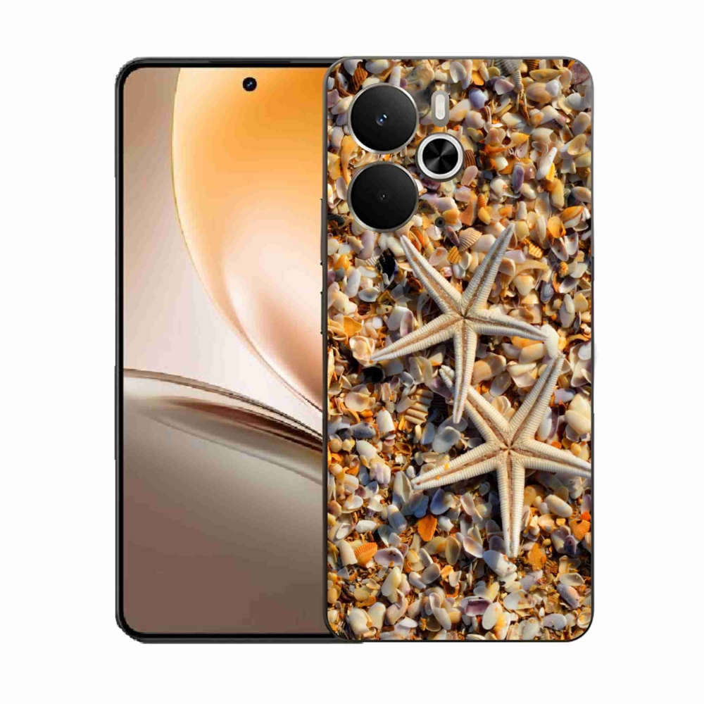 Gélový kryt mmCase na Realme 14 5G - morské hviezdice