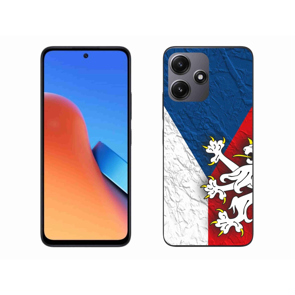Gélový kryt mmCase na Xiaomi Redmi 12 5G - česká vlajka 1