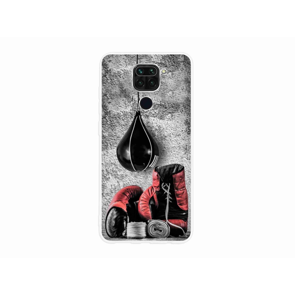 Gélový kryt mmCase na Xiaomi Redmi Note 9 - boxovacie vrece a rukavice