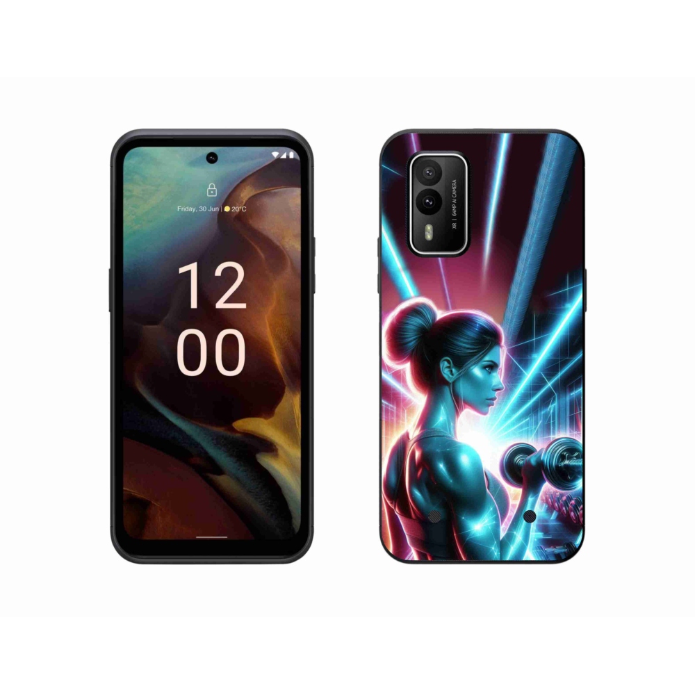 Gélový kryt mmCase na Nokia XR21 - posilňovanie