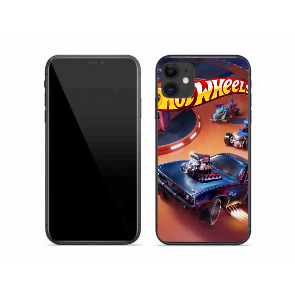 Gélový kryt mmCase na iPhone 11 - hot wheels