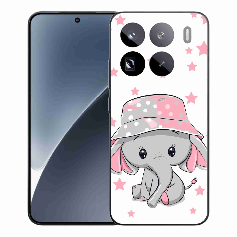 Gélový kryt mmCase na Xiaomi 15 Pro - ružový slon