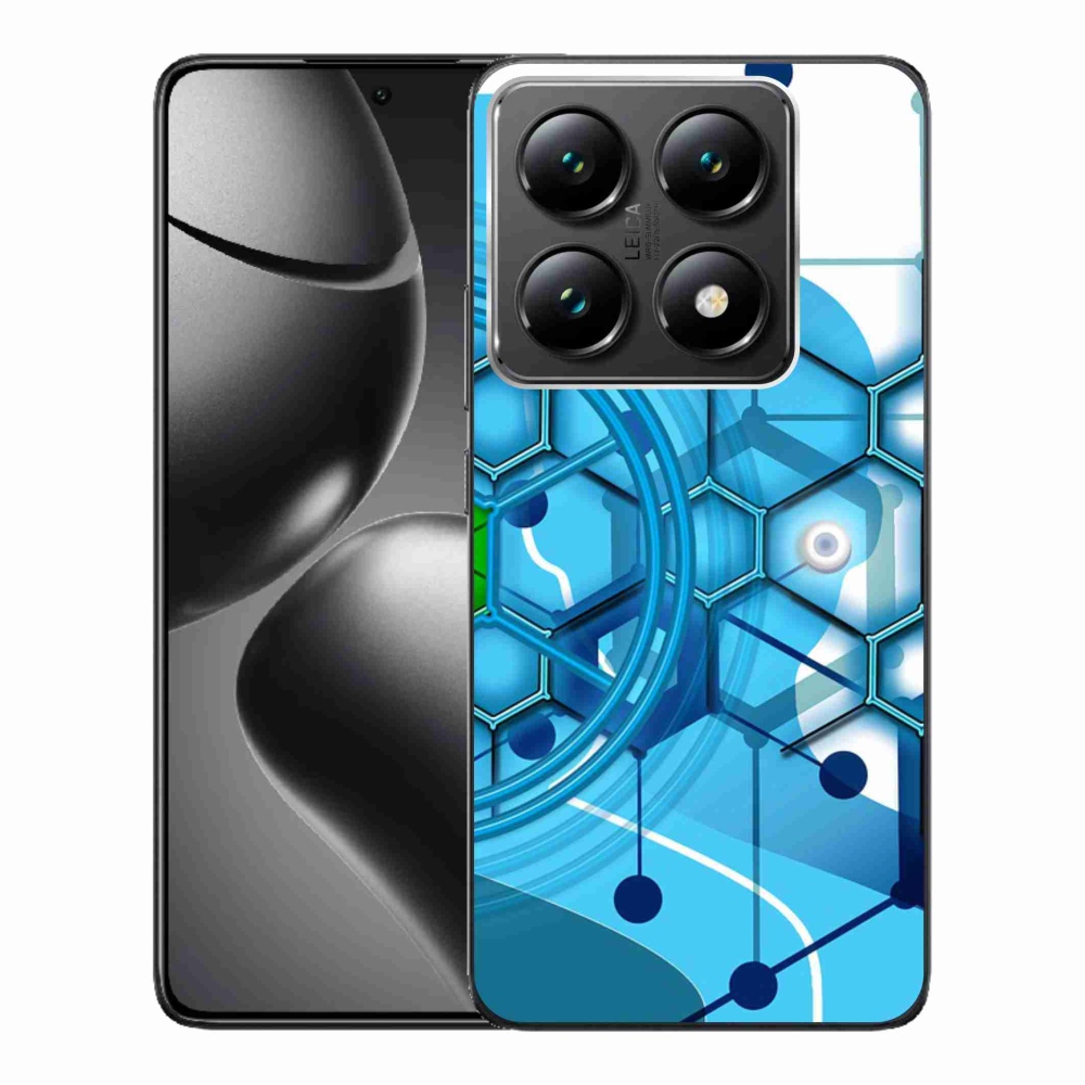 Gélový kryt mmCase na Xiaomi 14T Pro - abstraktný vzor 2
