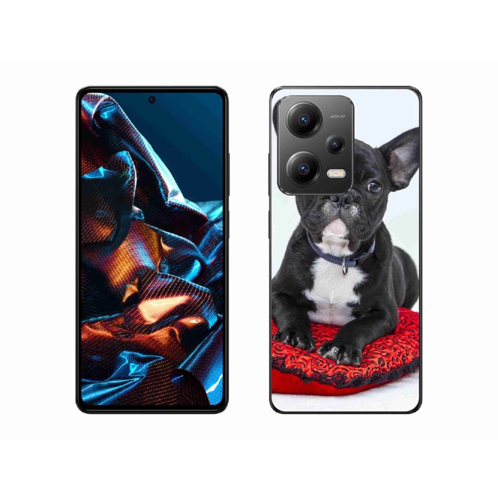 Gélový obal mmCase na mobil Xiaomi Redmi Note 12 Pro 5G - buldog