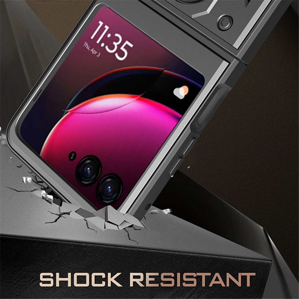 Slide odolný kryt na Motorola Razr 40 Ultra 5G - čierny