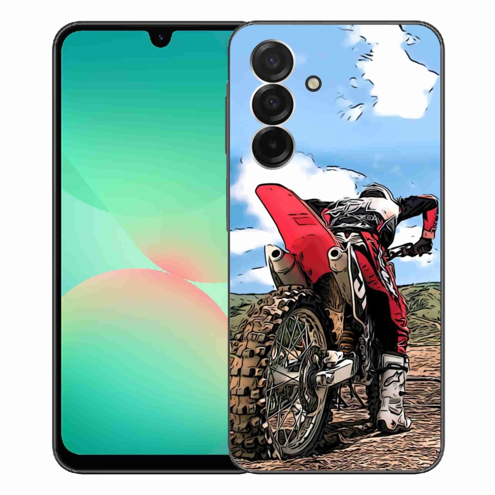 Gélový kryt mmCase na Samsung Galaxy A26 5G - moto