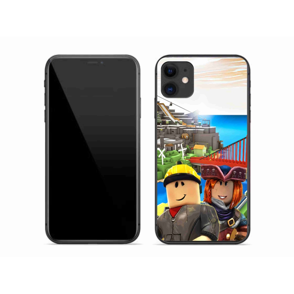 Gélový kryt mmCase na iPhone 11 - roblox 1