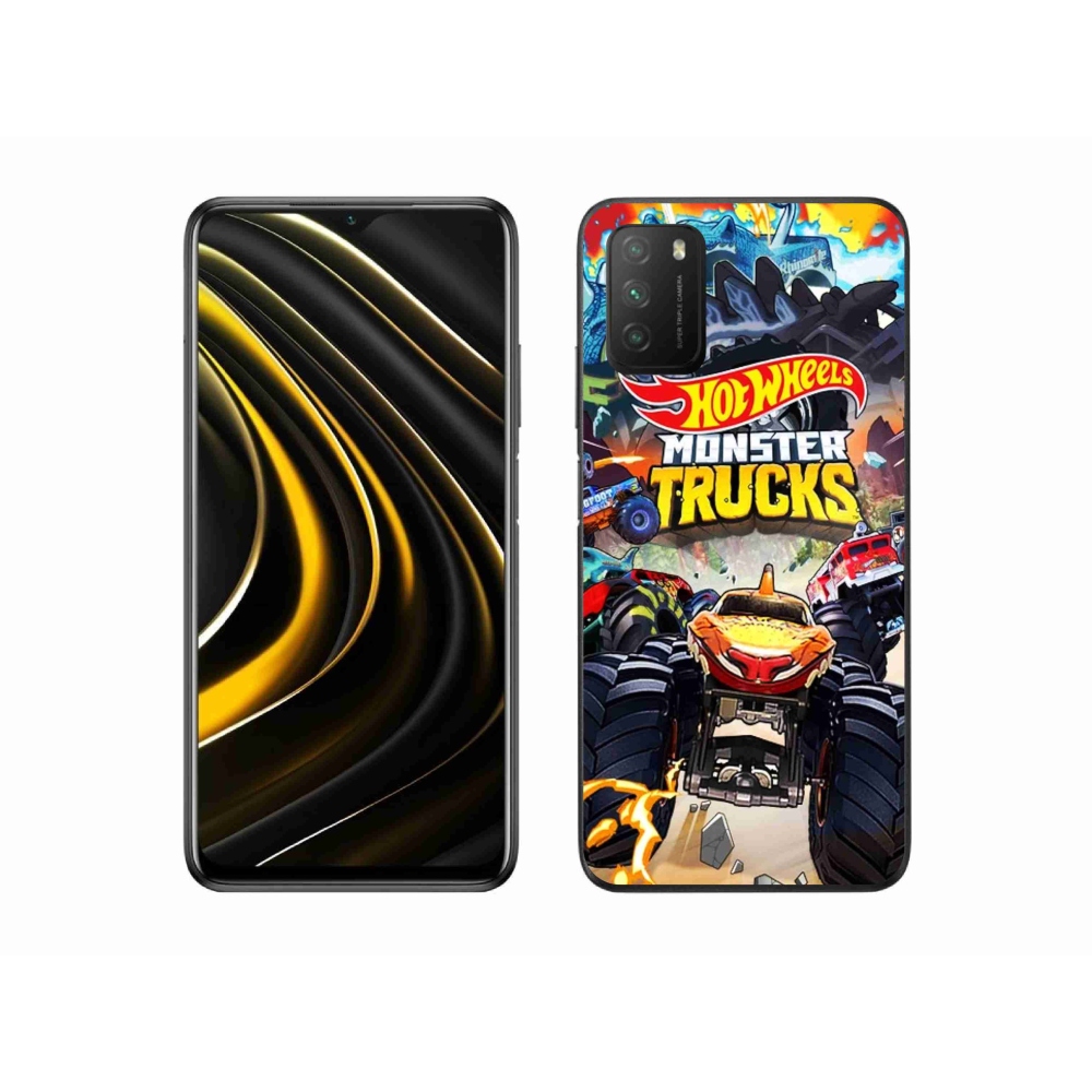 Gélový kryt mmCase na Xiaomi Poco M3 - hot wheels 2