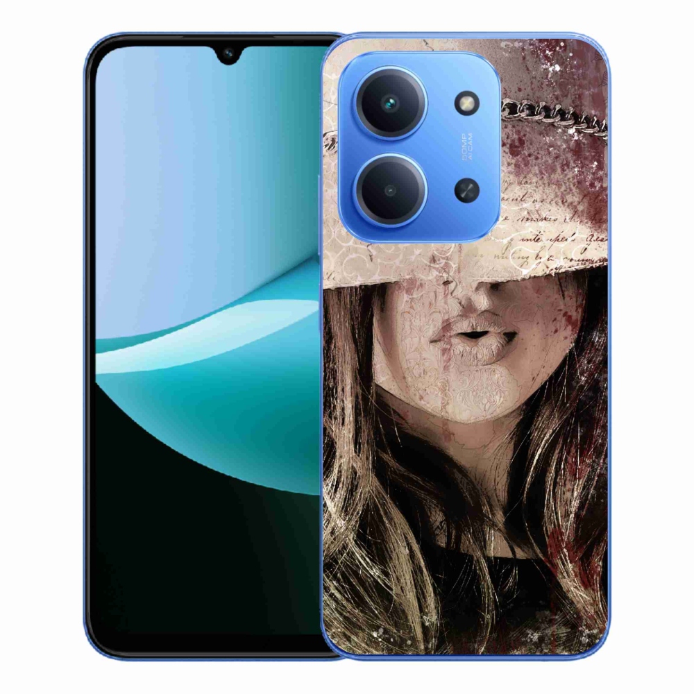 Gélový kryt mmCase na Xiaomi Redmi 15C 4G/5G (173mm) - dievča