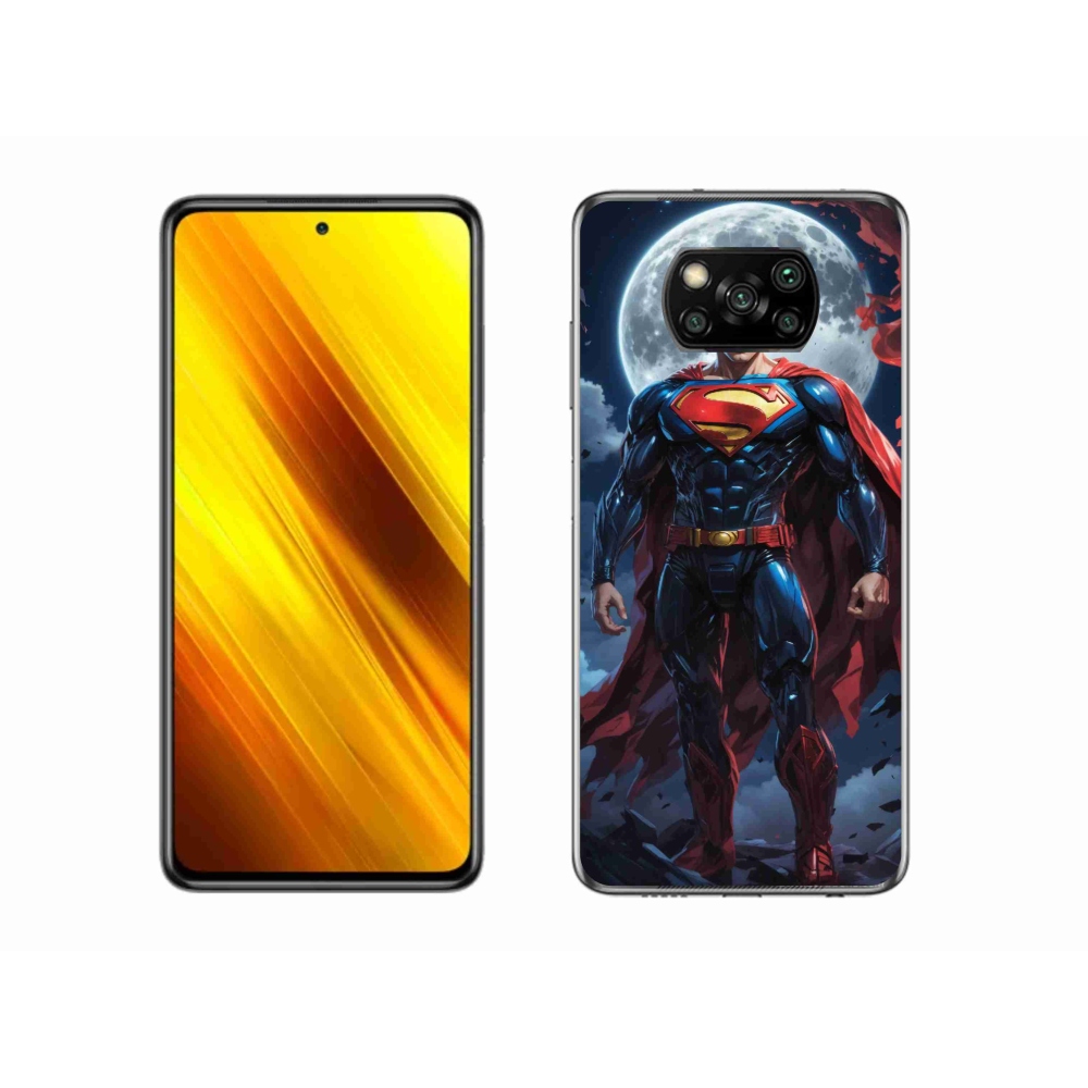 Gélový kryt mmCase na Xiaomi Poco X3 - superman