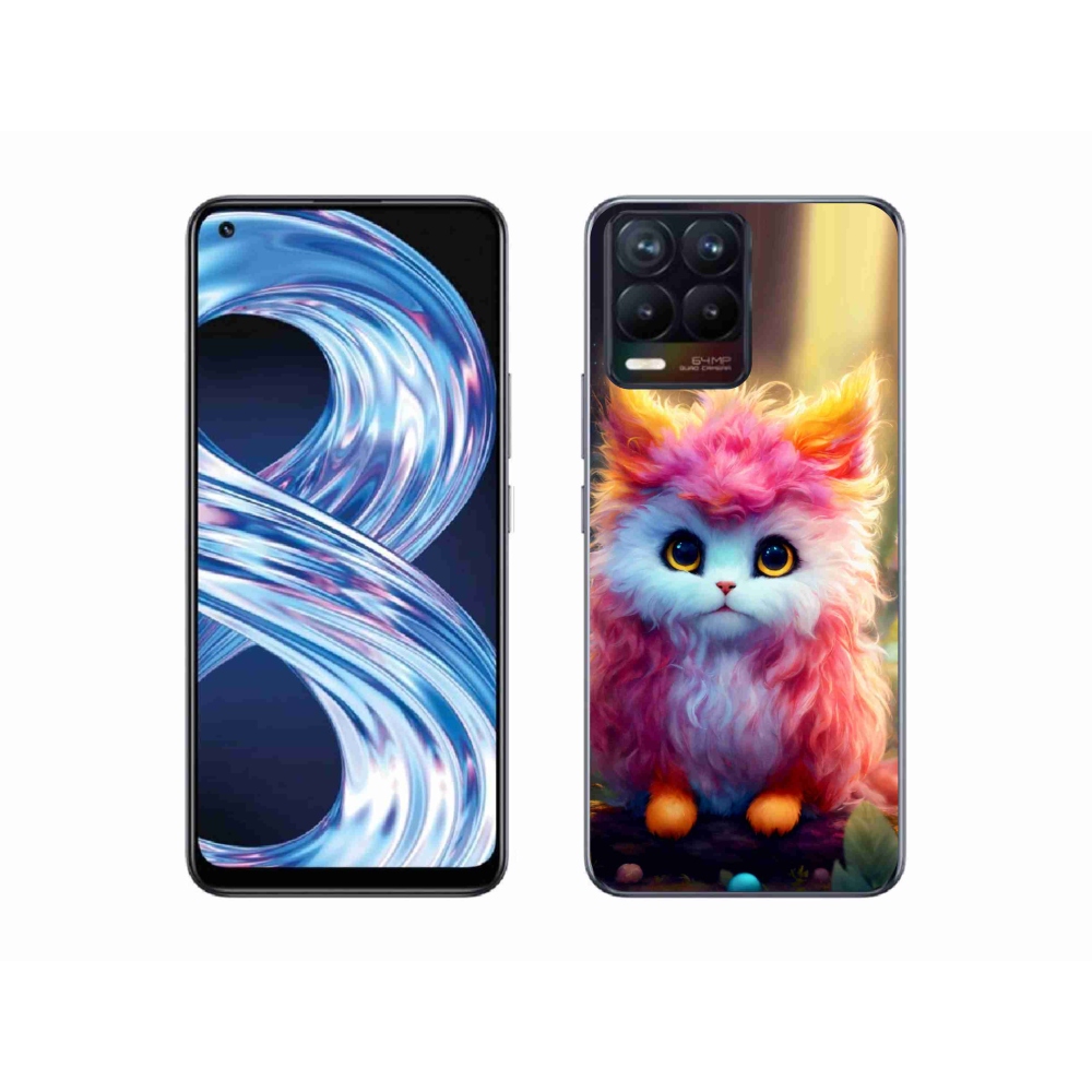 Gélový kryt mmCase na Realme 8 Pro - roztomilé mačiatko 5