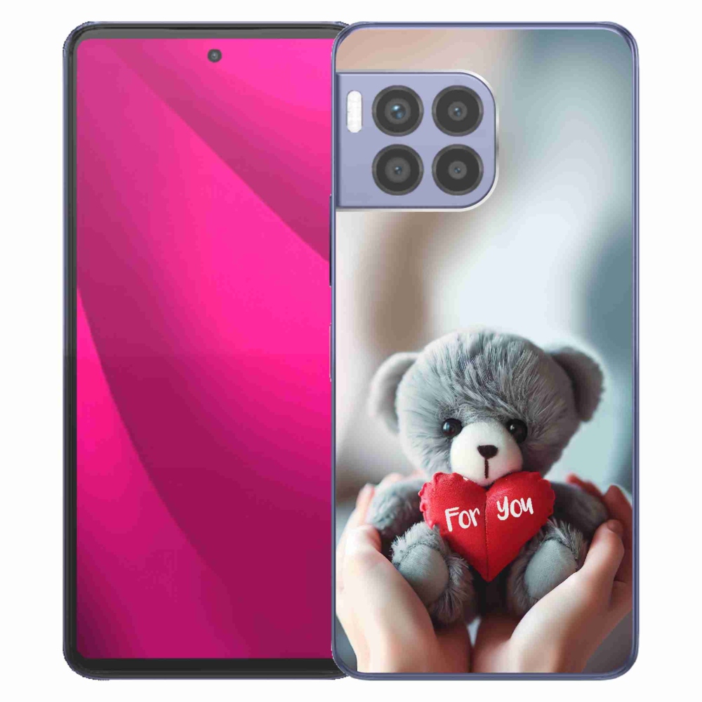 Gélový kryt mmCase na T-Mobile T Phone 2 Pro - medvedík pre zamilovaných