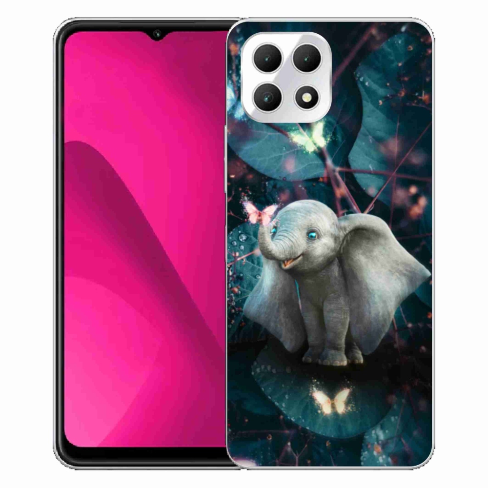Gélový kryt mmCase na T-Mobile T Phone 2 - roztomilý slon
