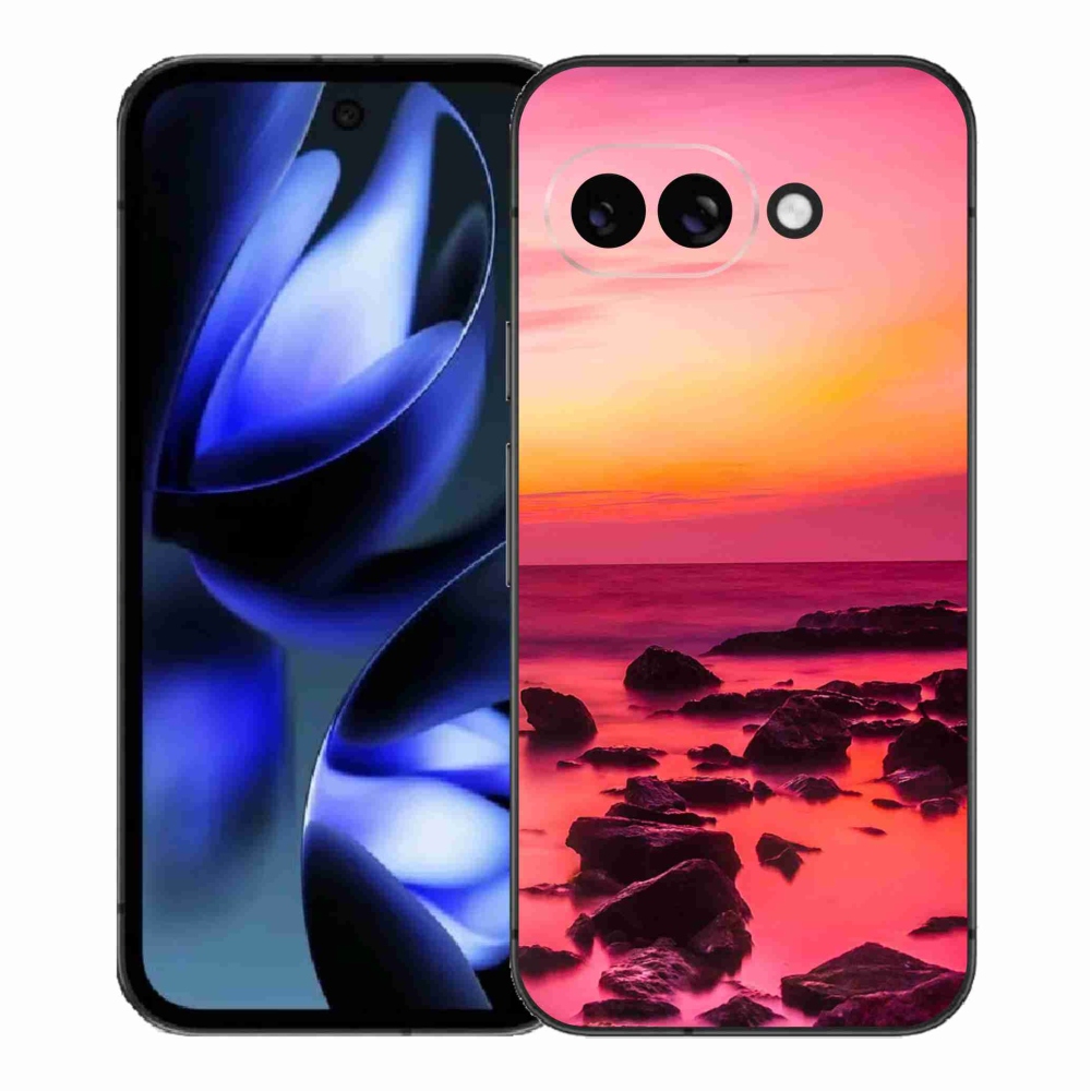 Gélový kryt mmCase na Google Pixel 9a - more a žiara