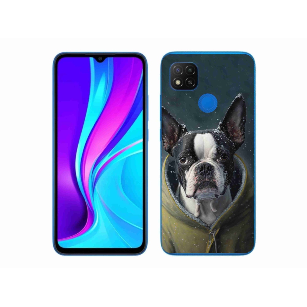 Gelový kryt mmCase na Xiaomi Redmi 9C - buldoček