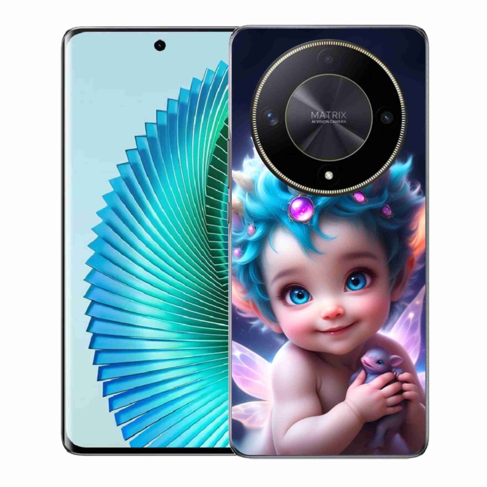 Gélový kryt mmCase na Honor Magic 6 Lite 5G - dieťa s motýlími krídlami