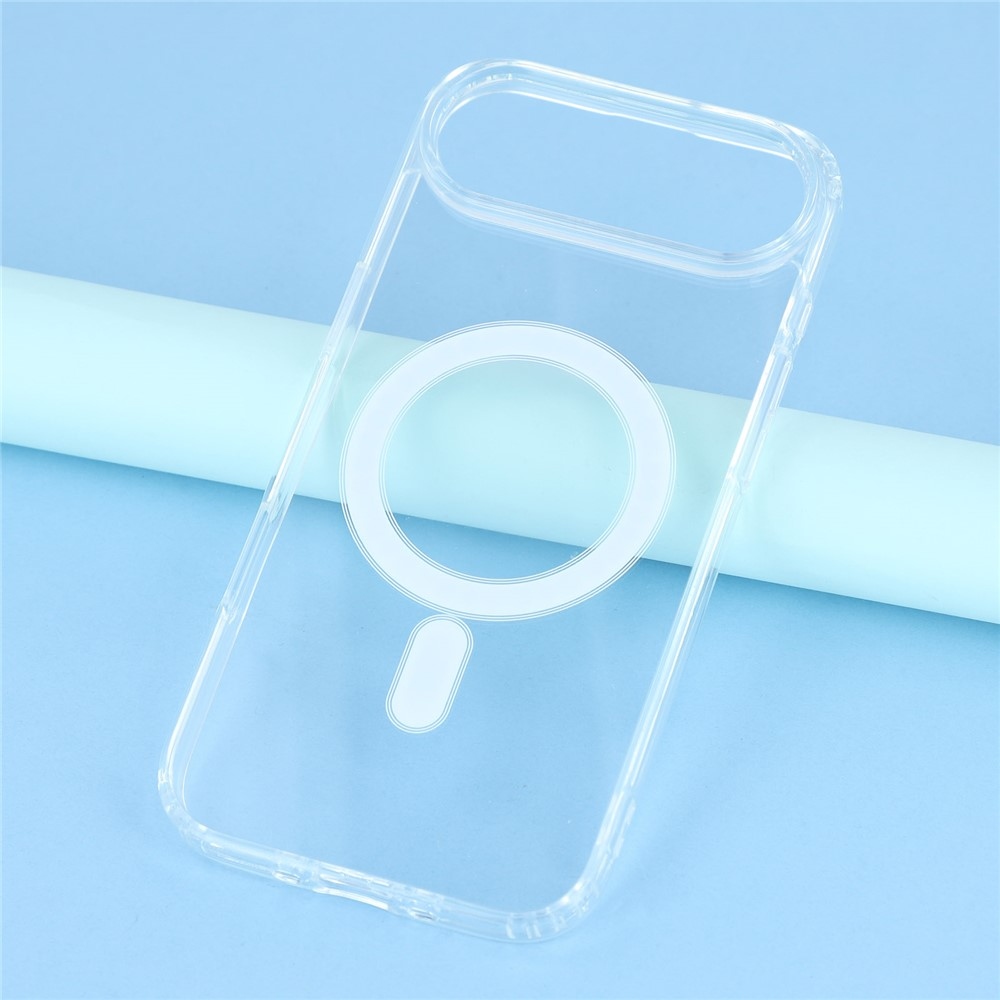 Acryle gélový obal s pevným chrbtom a MagSafe na iPhone 17 Air - priehľadný