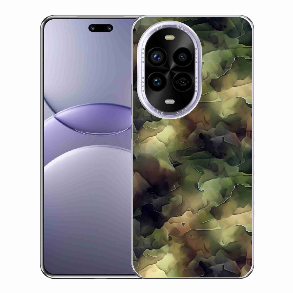 Gélový kryt mmCase na Huawei Nova 13 Pro 5G - maskáčový vzor 10