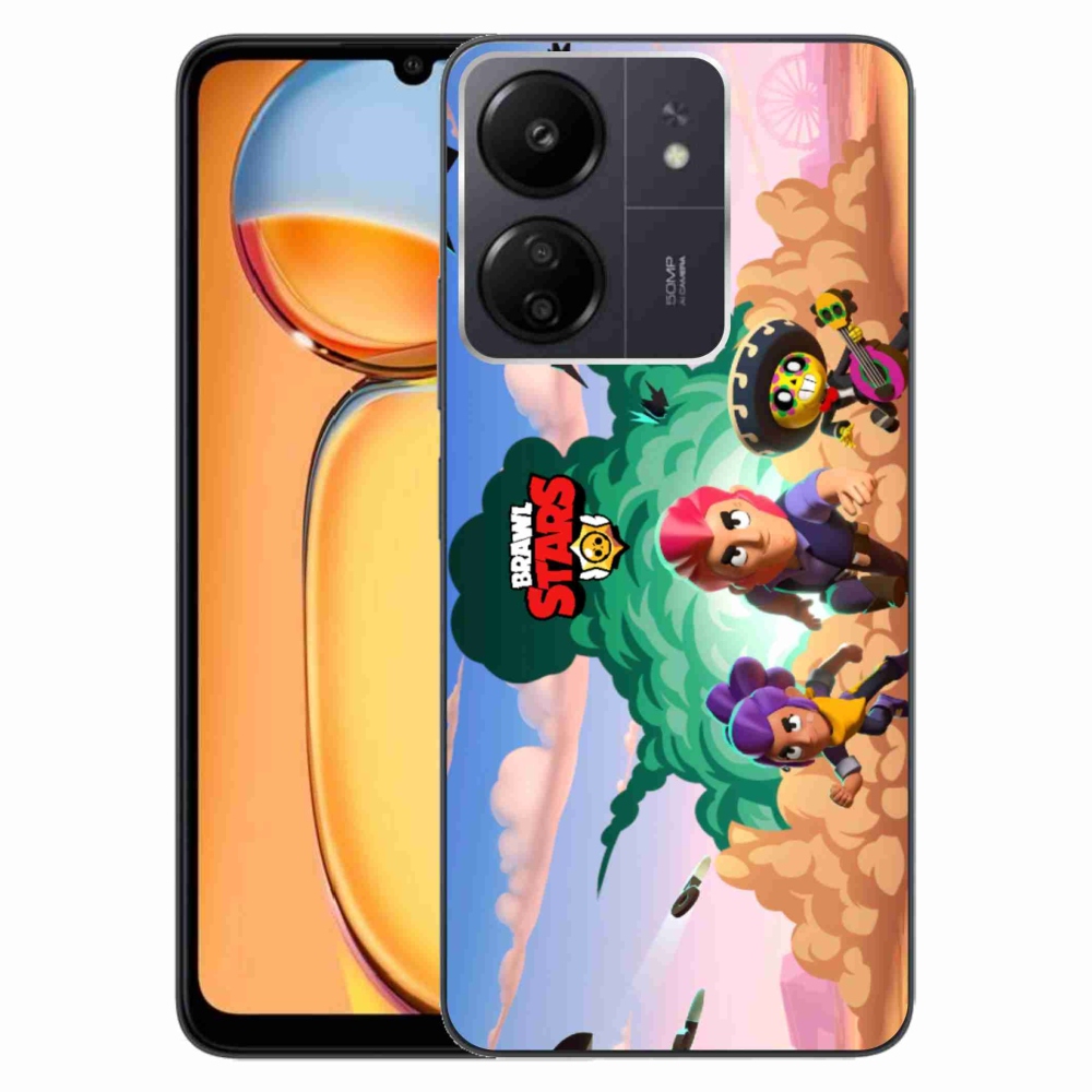 Gélový kryt mmCase na Xiaomi Poco C65/Redmi 13C - brawl stars