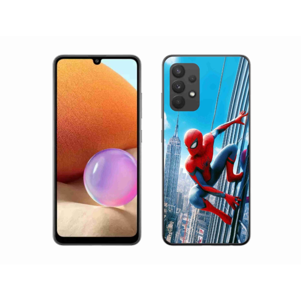 Gélový kryt mmCase na Samsung Galaxy A32 4G - spiderman