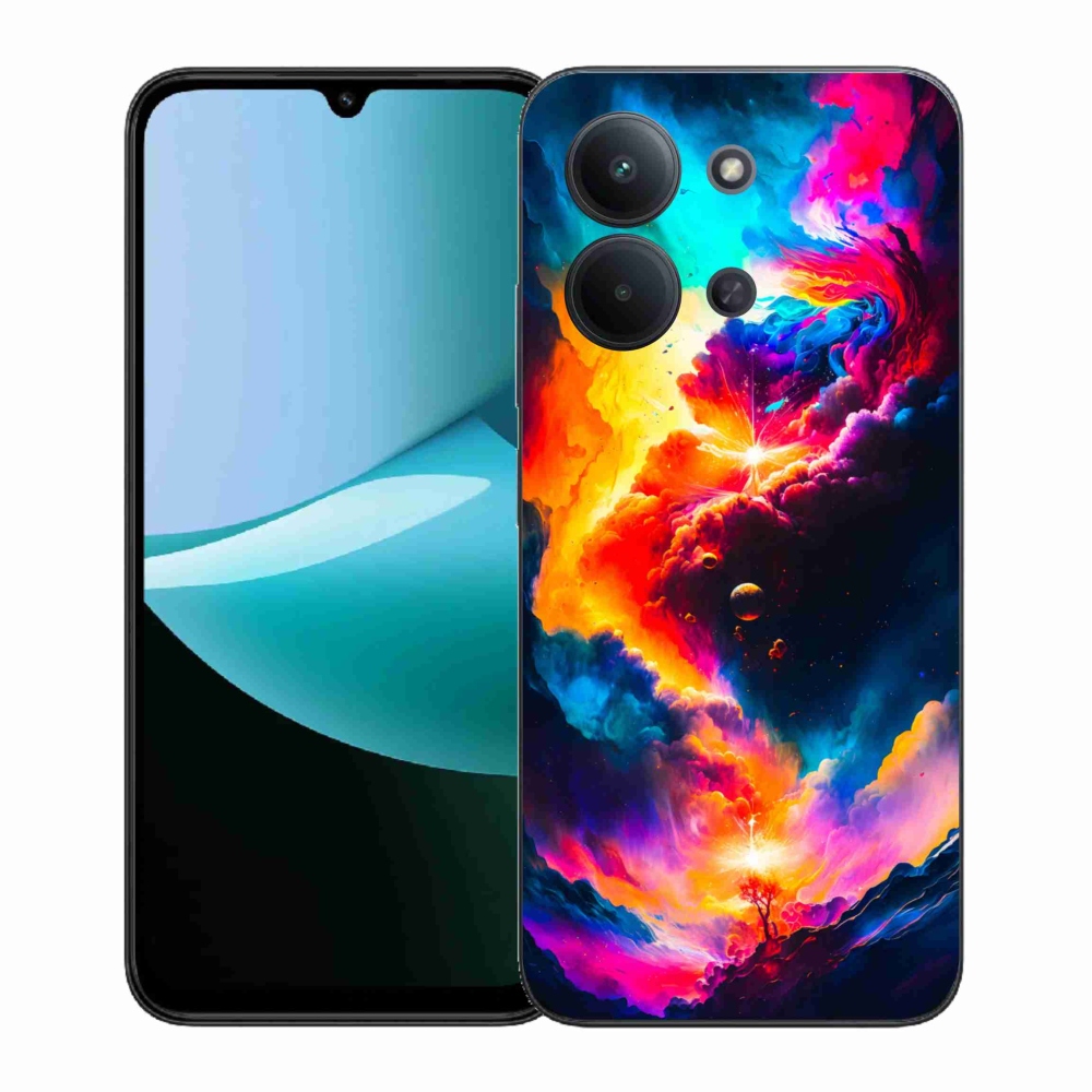Gélový kryt mmCase na Xiaomi Redmi 15C 4G (171mm)/Poco C85 4G (171mm) - abstraktný motív