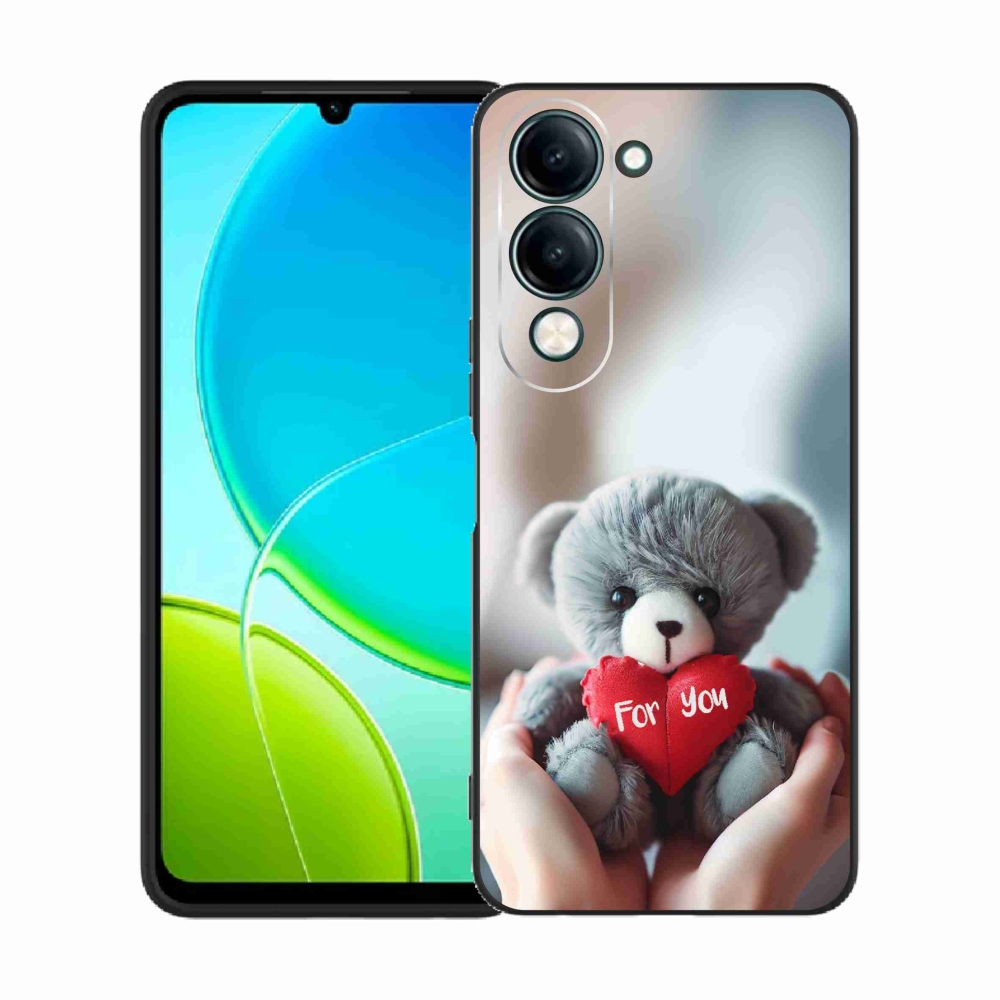 Gélový kryt mmCase na Vivo Y29s 5G - medvedík pre zamilovaných