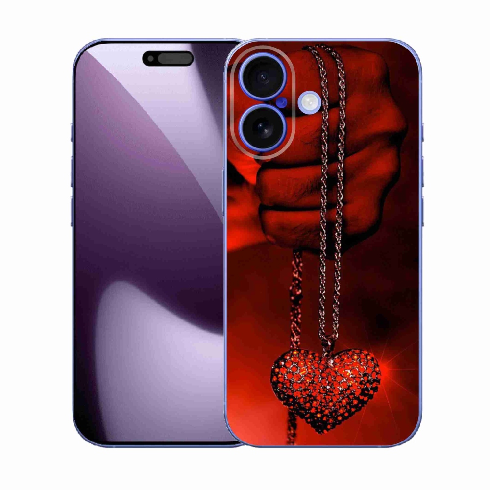 Gélový kryt mmCase na iPhone 17 - náhrdelník