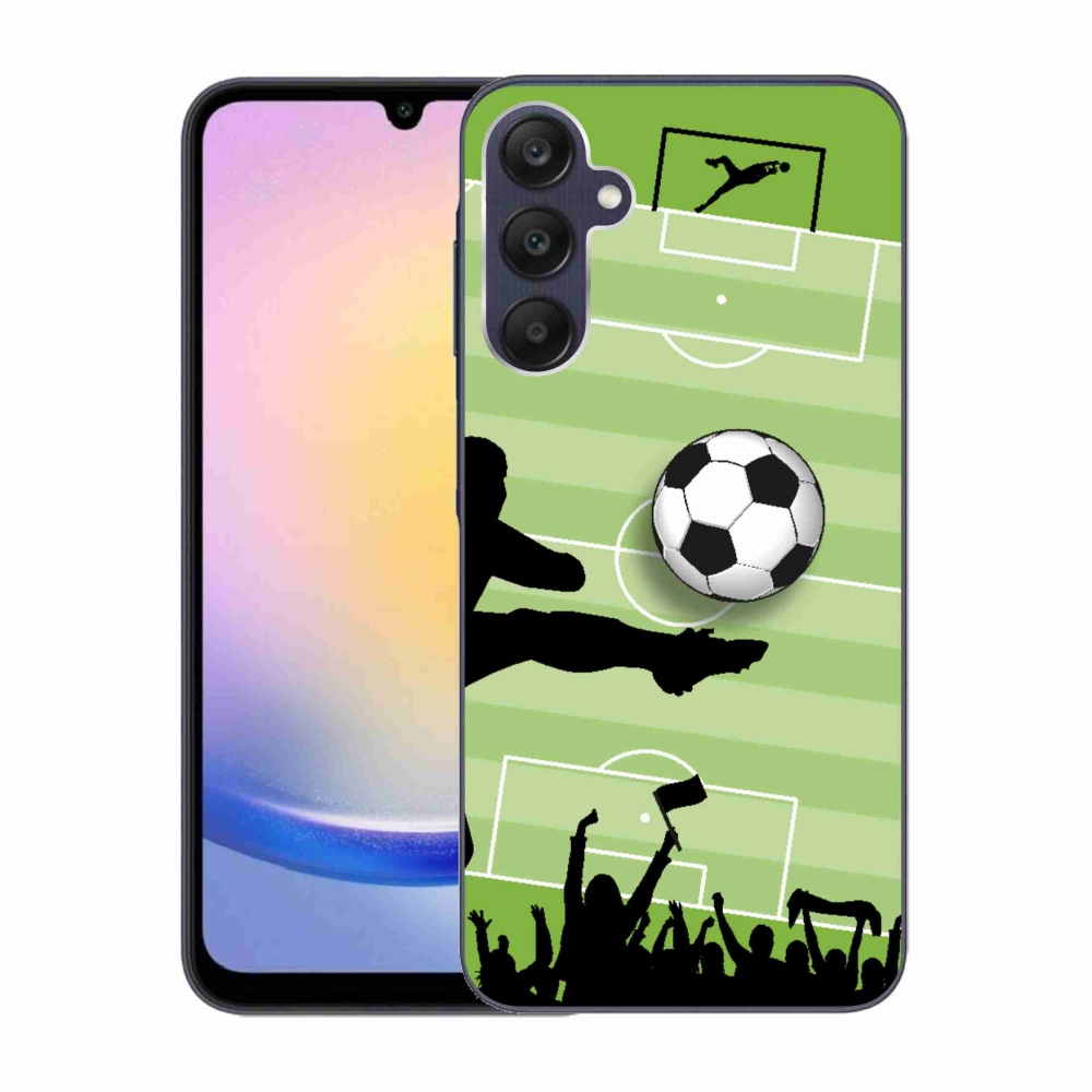 Gélový kryt mmCase na Samsung Galaxy A25 5G - futbal 3