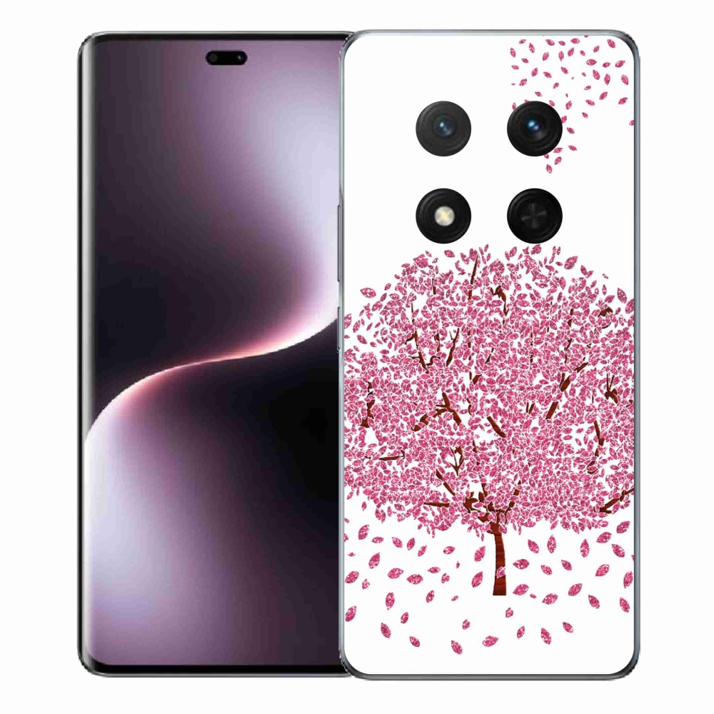 Gélový kryt mmCase na Honor Magic 7 Lite 5G - kreslený strom s listami