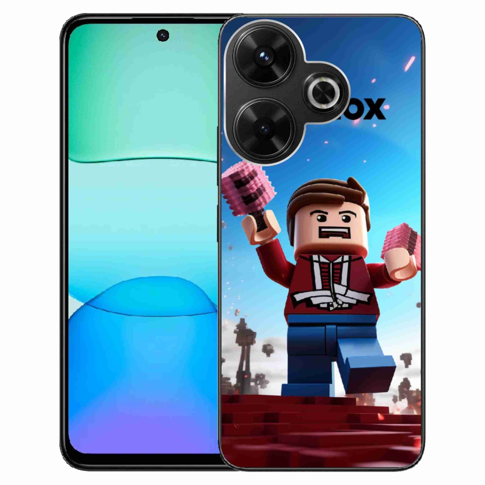 Gélový kryt mmCase na Xiaomi Redmi 13 4G/Poco M6 4G - roblox 2