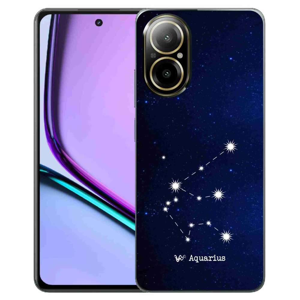 Gélový kryt mmCase na Realme C67 - súhvezdie Vodnára
