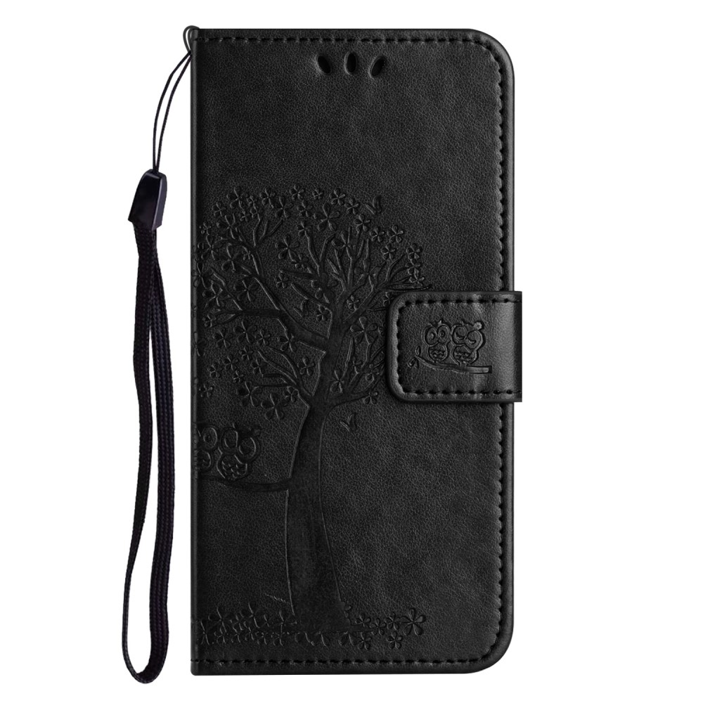 Tree knižkové púzdro na Samsung Galaxy S25 Edge - čierne