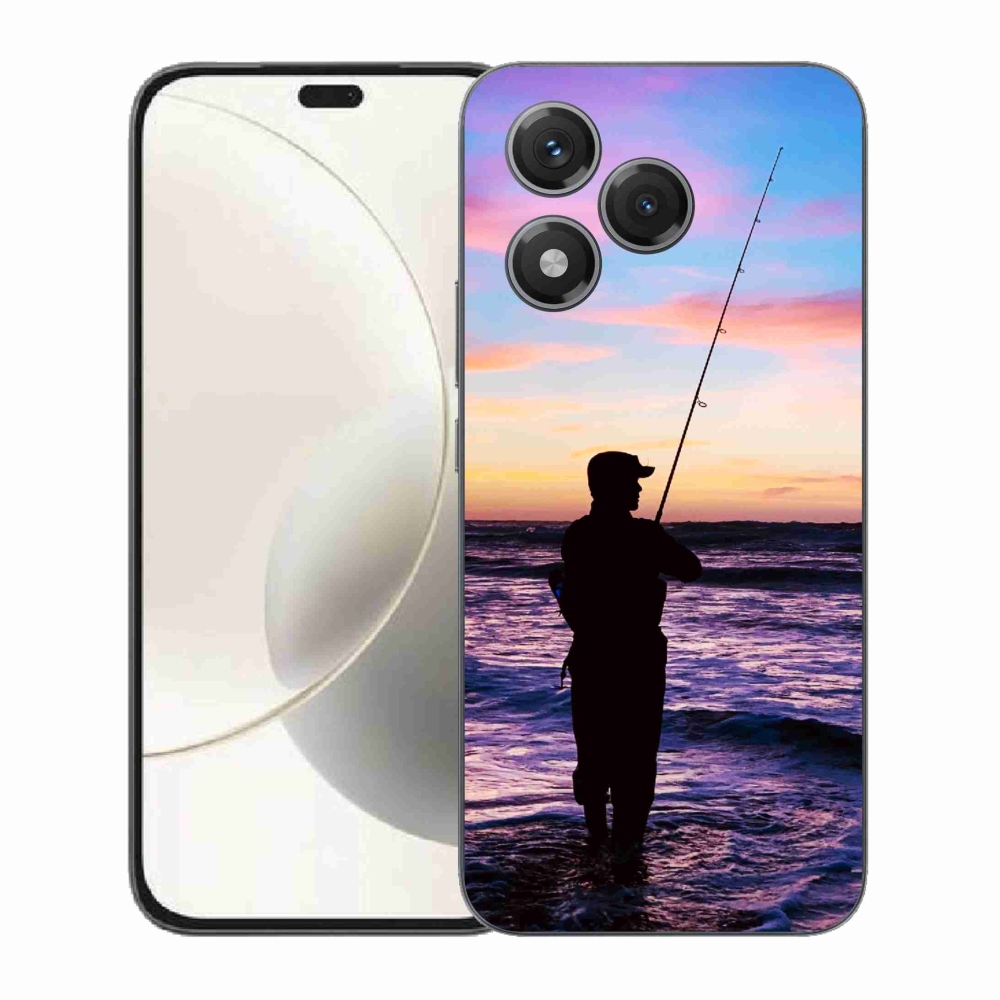 Gélový kryt mmCase na Honor 400 Lite - rybárčenie 1