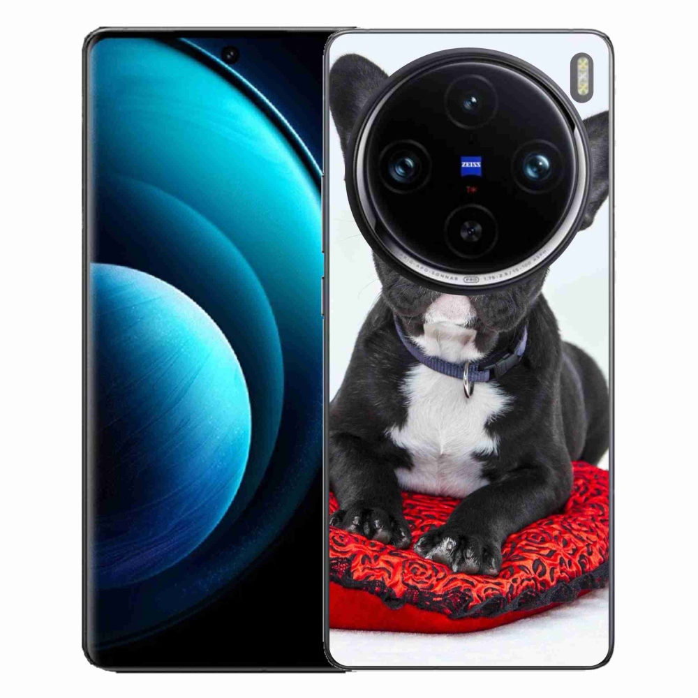 Gélový obal mmCase na Vivo X100 Pro 5G - buldog