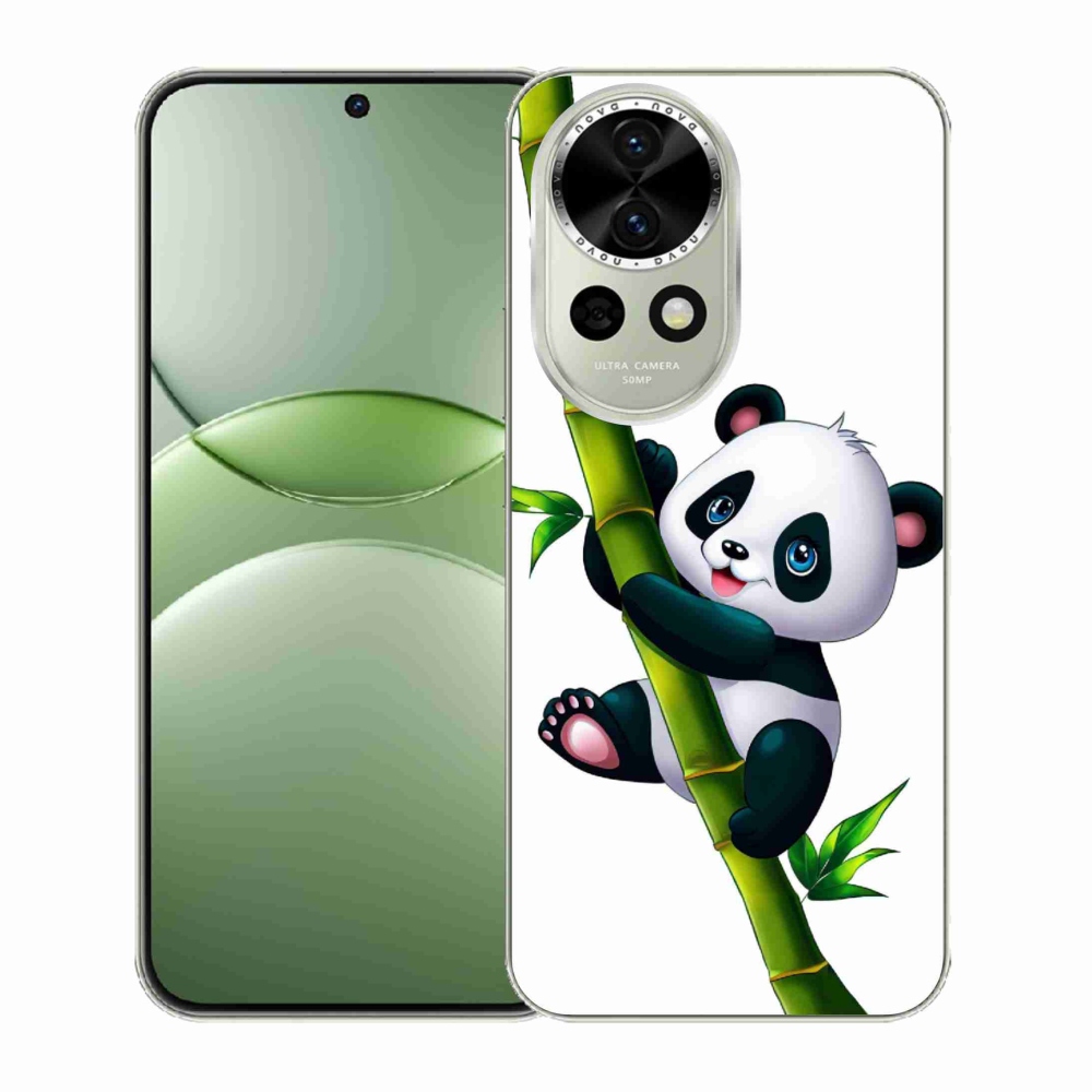Gélový kryt mmCase na Huawei Nova 13 5G - panda na bambuse