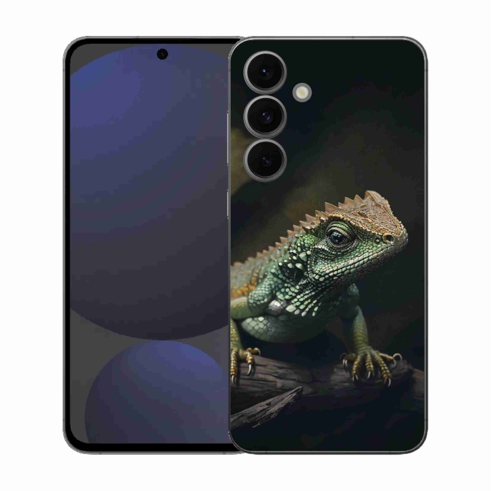Gélový kryt mmCase na Samsung Galaxy S25 FE - jašter